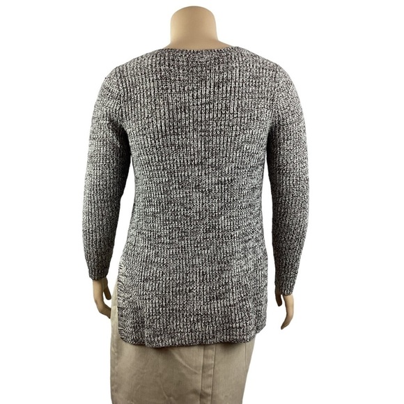 Torrid Marled V-Neck Sweater Size L Gray - Picture 5 of 7